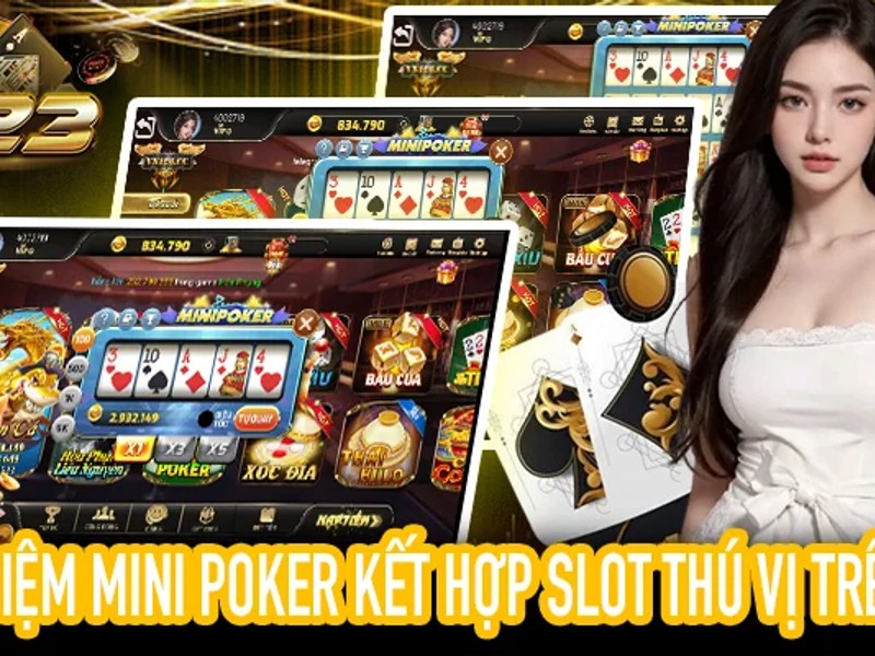 Bàn chơi Poker trực tiếp