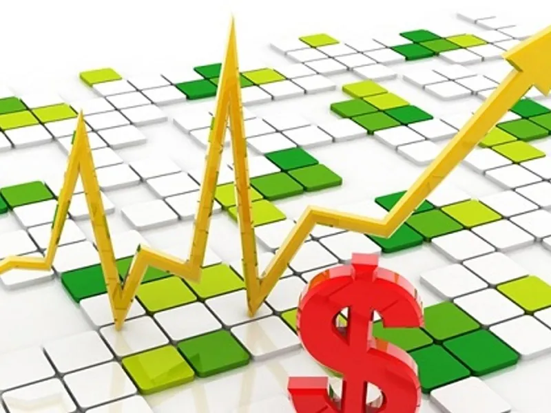 Hình ảnh biểu đồ tài chính và tiền tệ, tượng trưng cho việc quản lý vốn hiệu quả trong cá cược tại nohu52bet.