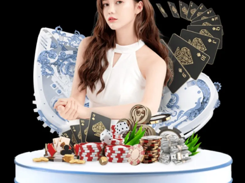 Xếp chồng chip Poker và tiền mặt tượng trưng cho quản lý vốn